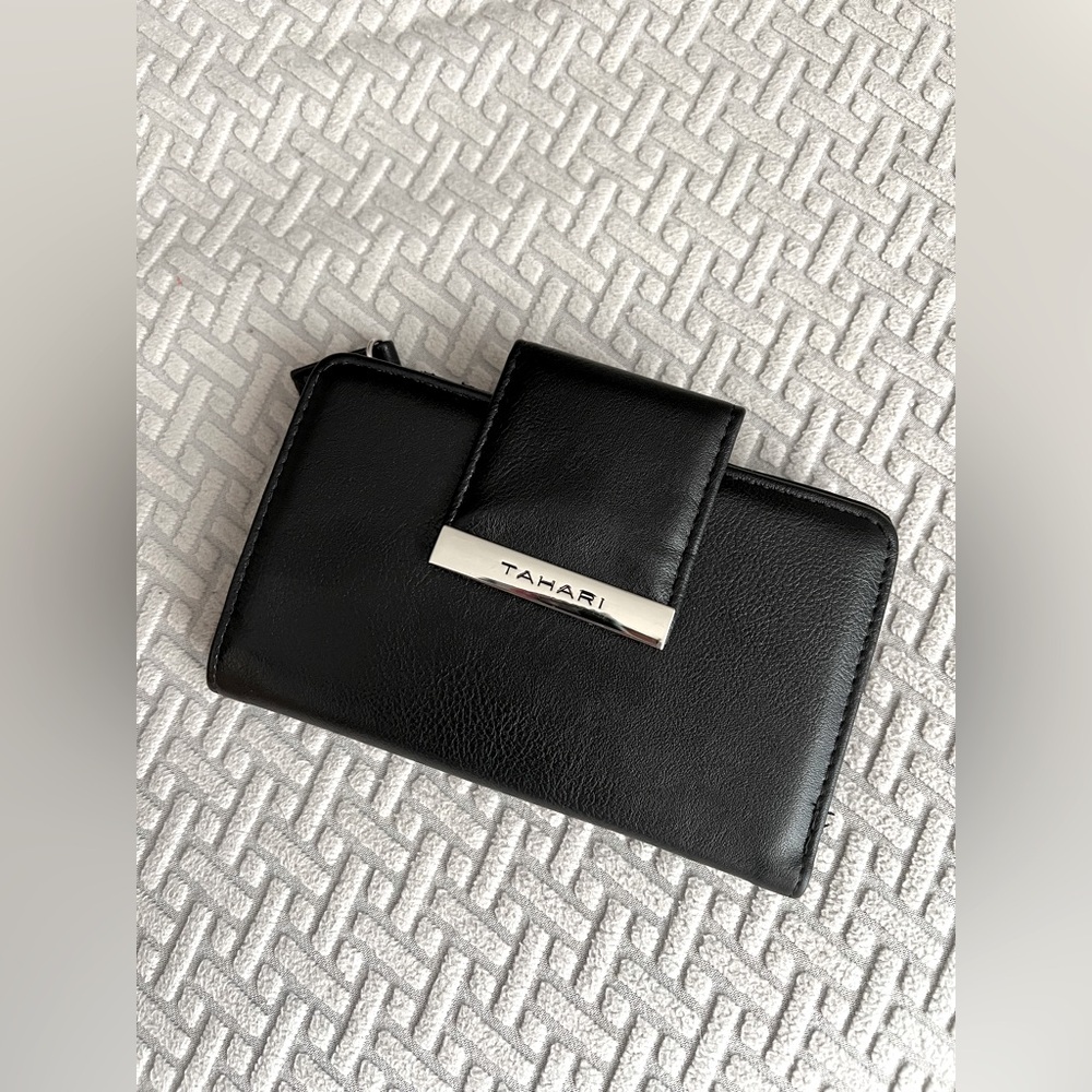Tahari Black Wallet